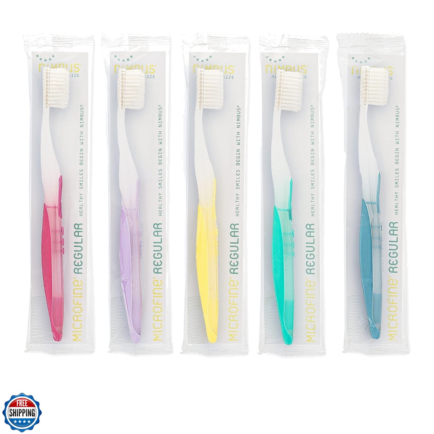 Regular Size Head, Periodontist Design Tapered Bristl...