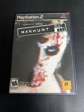 Manhunt PS2 Game with Manual (Sony PlayStation 2, 2003)