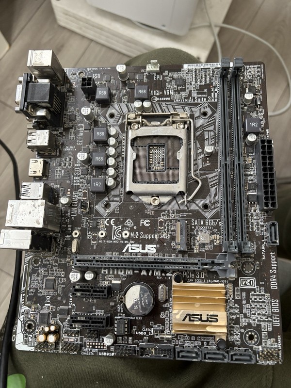 ASUS H110M-A/M.2 Intel LGA1151 DDR4 MicroATX Motherboard HDMI DVI