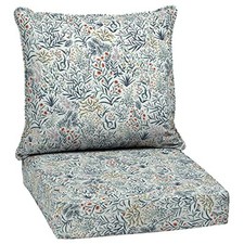 Arden Outdoor Deep Seat Cushion 24" x 24" Pistachio Botanical Deep Seat Set