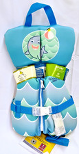 Speedo Infant PFD Life Jacket Vest - Cartoon Shark, up to 30 lbs NEW W/TAGS