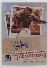 2021 Panini Donruss Classified Signatures Cesar Hernandez #CS-CH Auto 11ur