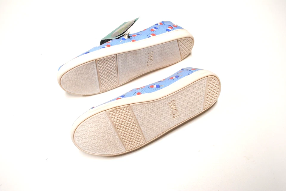 Zapatos Toms Para Mujer Clásicos Bebé Azul Estampado de Helado Talla 3-1/2 Nuevos con etiquetas Foto 3 de 3