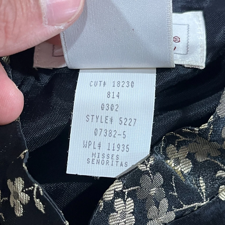 Vintage Worthington Vest Floral Embroidered Fairycore USA Made 90s Y2K Grunge - Image 4 of 4