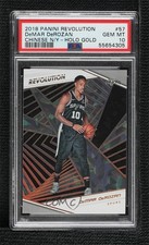2018 Revolution Chinese New Year Holo Gold 4/8 DeMar DeRozan PSA 10 GEM MT n8q