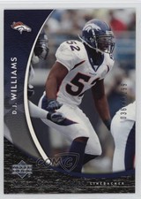 2004 Upper Deck Sweet Spot Sweet Spot Rookies 367/1299 DJ Williams #168 4g8
