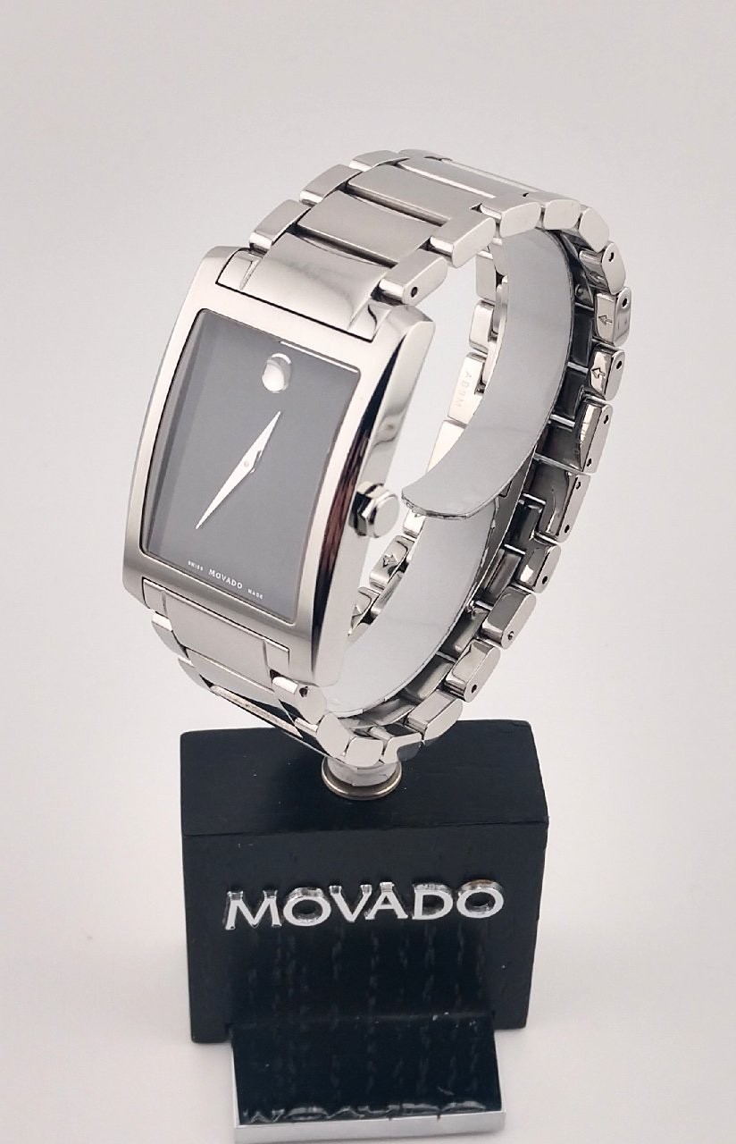 Movado Men's Certe Stainless Steel Quartz Watch Model #:22.1.14.1101 - Superb!