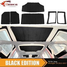 6x Hardtoptailgate Sound Deadener Headliner Insulation Kit For Jeep Wrangler Jk 6x Hardtoptailgate Sound Deadener Headliner Insulation Kit For Jeep Wrangler Jk