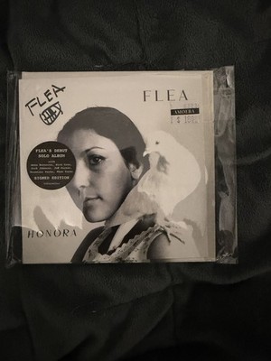 FLEA   SIGNED AUTOGRAPHED Honora CD Art Card Red Hot Chili Peppers IN HAND