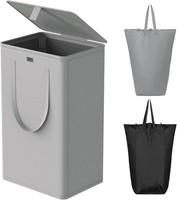 Wowlive-WäSchekorb Mit Deckel, 100 L – GroßEr, Zusammenklappbarer WäSchekorb