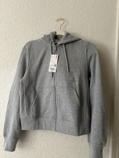 Uniqlo Dry Sweat Full-Zip Hoodie Grey Women's Size S