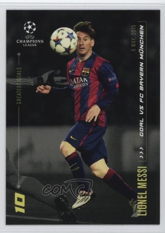 2020 Topps Lionel Messi Champions League Lionel Messi #6515