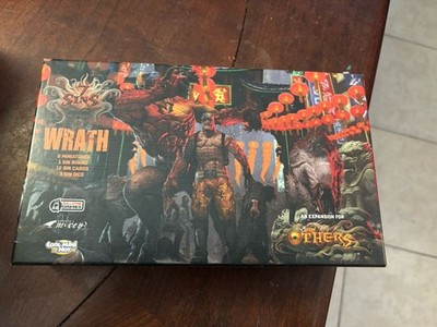 The Others Board Game Wrath Expansion Cmon Painted Great condition 