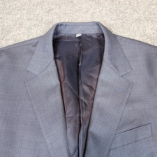 Bonobos Jacket Sport Coat Blazer 42R Blue Standard Fit Tollegno 1900 Wool FLAW