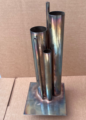 Vintage Christofle French Vase Mid-Century Modern Silver Plate Gallia Sitoleux