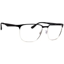 Ray-Ban Sunglasses Frame Only RB 3569 9004/8G Black/Silver Square Metal 59 mm