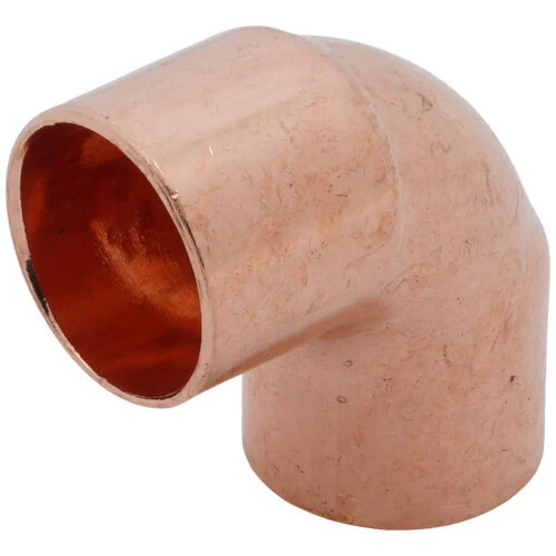 1/2" Wrot Copper 90° Elbow, C x C Close Rough 31272
