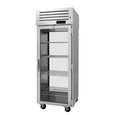 Turbo Air PRO26H2GPTL 1 Glass Door PRO Series PassThru Heated Cabinet