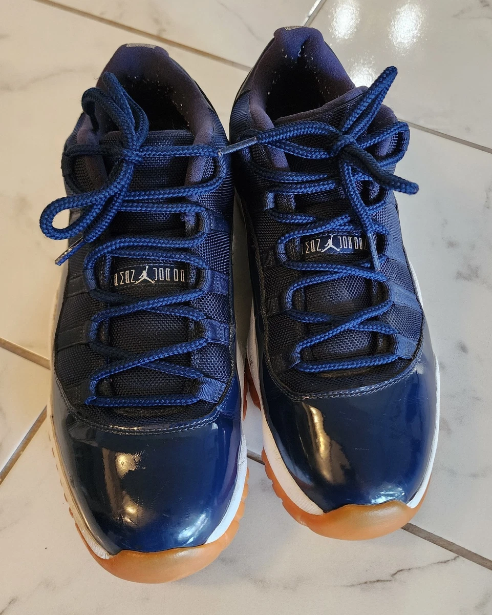 Jordan 11 Retro Low Navy Gum for Sale | Authenticity Guaranteed | eBay