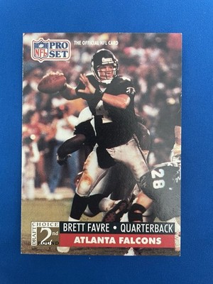1991 Pro Set - 2nd Round Draft Choice Brett Favre #762 (RC)
