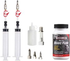 Kit de purga Jagwire Pro DOT con fluido Finish Line DOT 5.1 - para Avid, Hayes