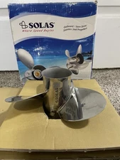 Solas Saturn 9 1/4 X 10 stainless Steel Propeller For Mercury  1121-093-11