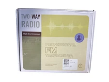 Professional FM Transceiver  Two-Way Radio Mini Walkie Talkie  (2 Radios)