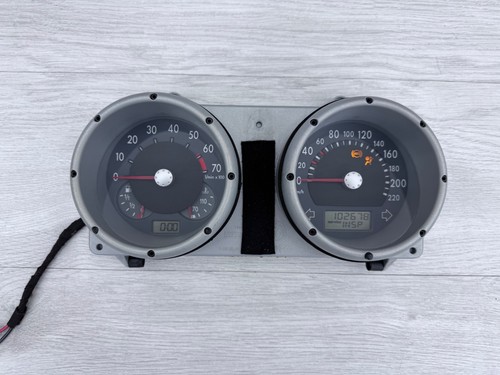 VW Lupo 6X 1.0 AUC Tacho Tachometer Kombiinstrument 102.678km 6X0920801