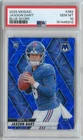 2025 Panini Mosaic Jaxson Dart BLUE SCOPE PRIZM Rookie RC #362 PSA 10 GIANTS Gem