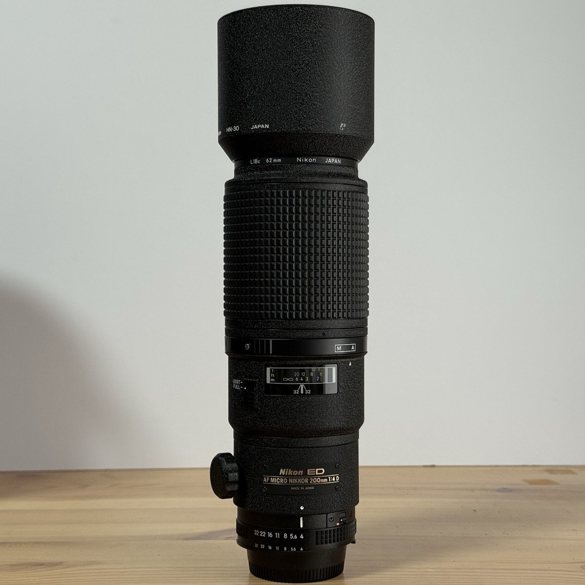 AS IS] Nikon AF Micro Nikkor 200mm F4 D IF ED Macro Lens From