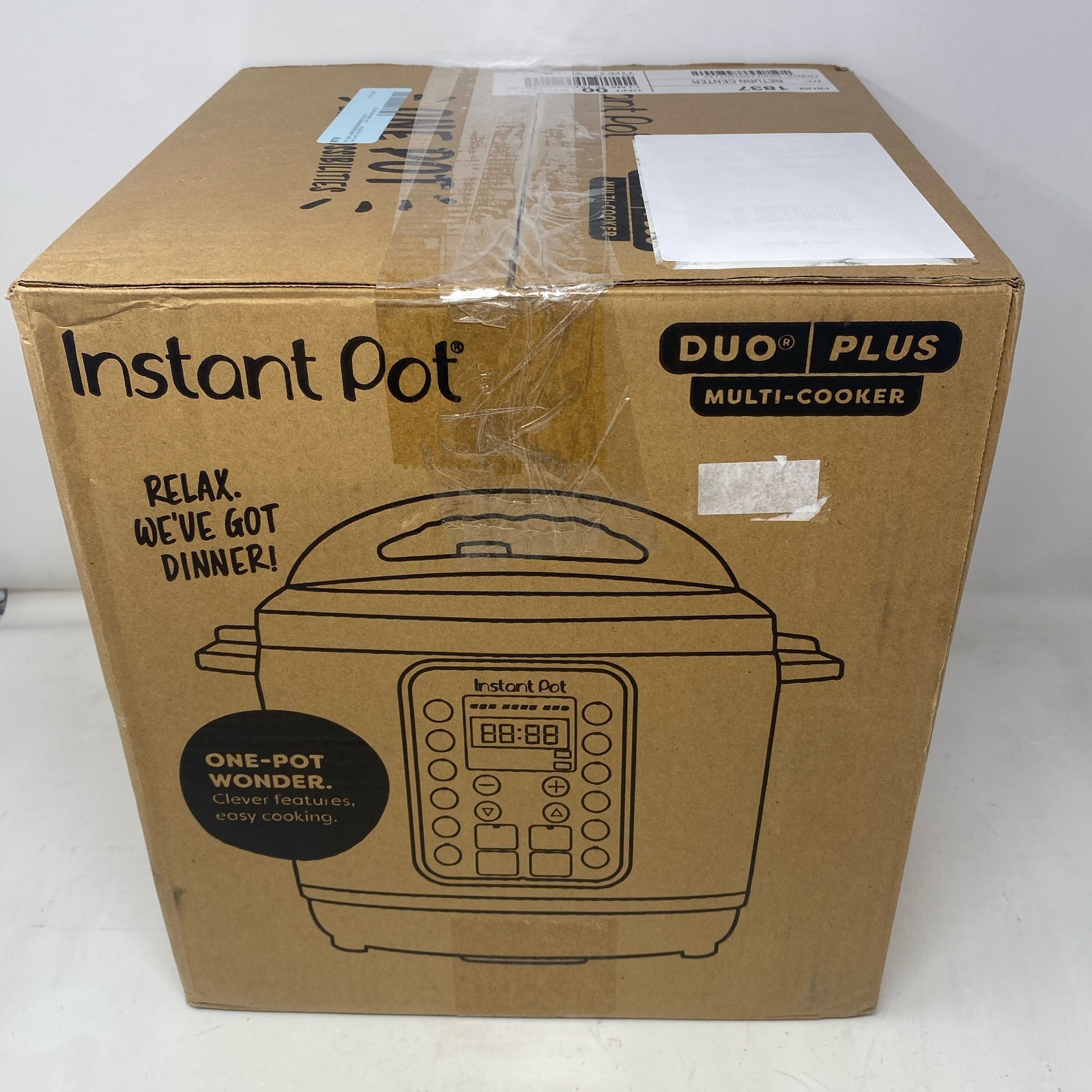 Instant Pot Duo Plus 6-Qt Multi-Cooker V3 Stainless/Black