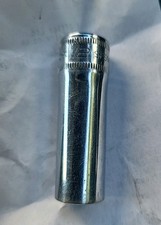 Snap-On Sfsm12 3/8 Drive 12mm Deep Socket 6 Point Chrome Finish