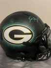 Brett Farve Signed Riddell Custom “Nubz” Painted Authenitc Speed Helmet COA