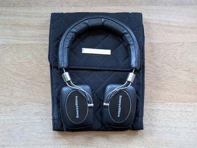 Bowers & Wilkins B&W P5 Wireless Bluetooth Kopfhörer mit Tasche Schwarz