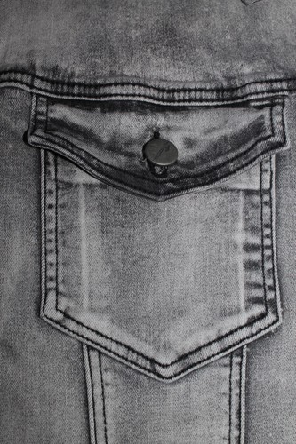Metallica Jacket Thrash Metal Band Denim Men's Gray Jean Jacket - Picture 7 of 16