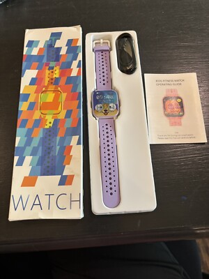 Butele Kids Smart Watch Girls Boys, Smart Watch for Kids Smart Watch Purple