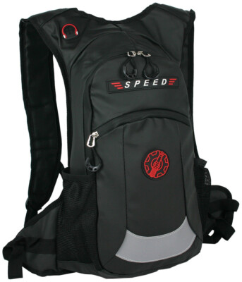 Motorrad Biker Rucksack wasserdicht für Sport Outdoor mit Brustgurt Hüftgurt 