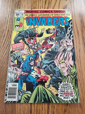 Marvel Comics The Invaders #18 (1977) - Good+ - CBL
