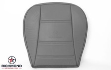 99-04 Ford Mustang V6 Convertible 5-speed -driver Bottom Leather Seat Cover Gray