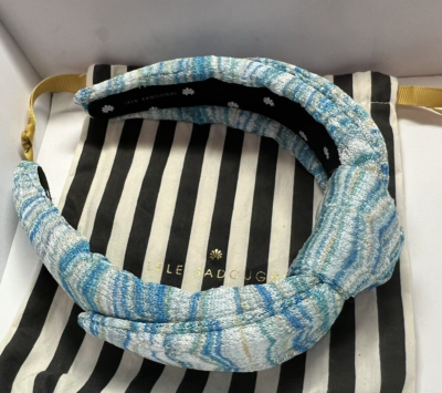 NEW Lele Sadoughi Headband Knit Veronica in soft colors of  display picture 3