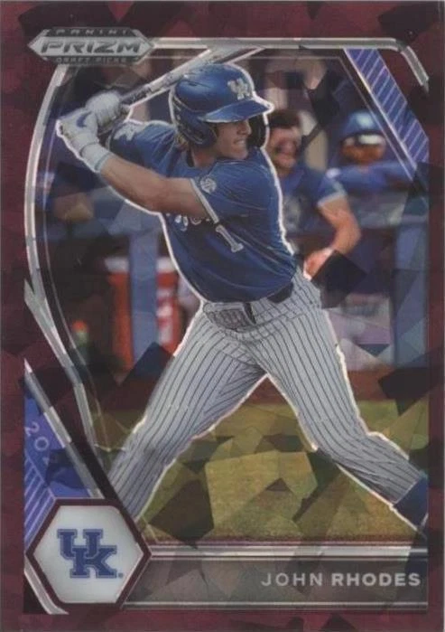 Burgundy Cracked Ice Prizm