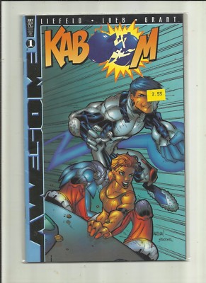  KABOOM . No 1 . COVER 2. Awesome Comics . (1999).