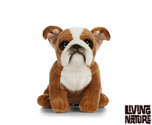 Living Nature Anglais Bulldog An453 Realiste Animal Moelleux Peluche Nounours Ebay