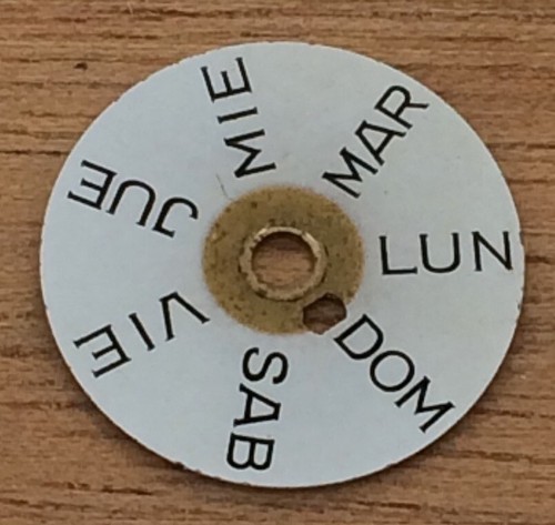 Nos New FE 233-69 A D H.3 Date Indicateur Disc Disque