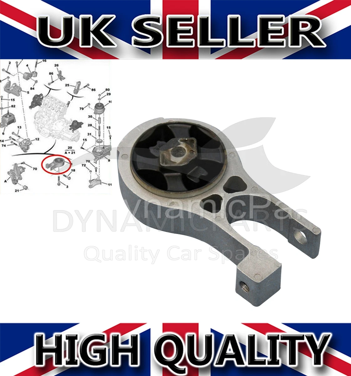 Bottom best sale engine mount