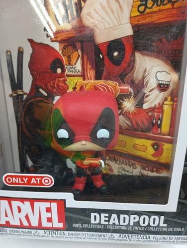 Funko Pop! Comic Covers: Chimichanga Deadpool #62 Target Exclusive New Bx Damage - Picture 6 of 8