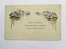 Easter Greeting 1921 w/#548 affixed, Waldobor...