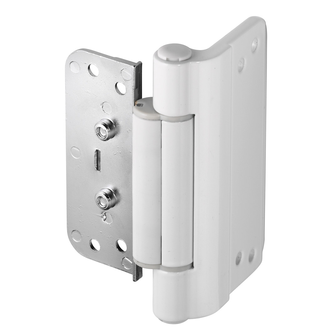 Trojan Composite Door Hinge 3D Adjustable Butt Rebate Hinge White