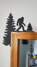 Bigfoot Sasquatch Metal Door Corner USA Made