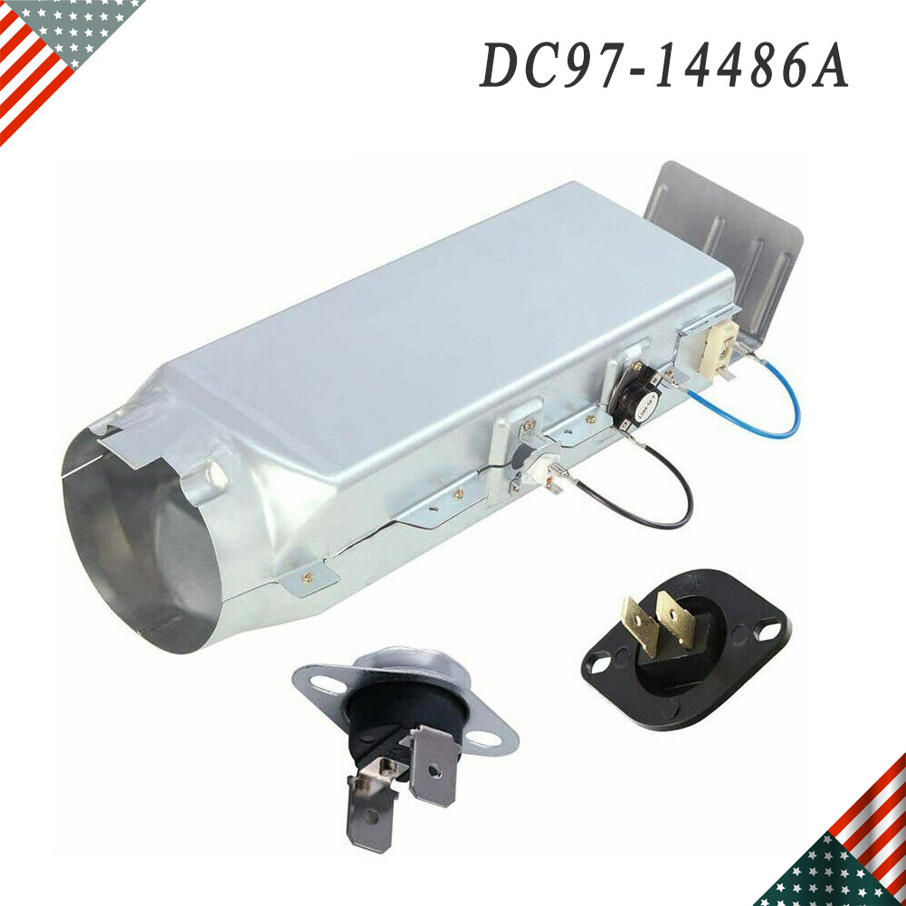 DC97-14486A Dryer Heating Element Duct Assembly Replace DC97-08891A for  Samsung | eBay